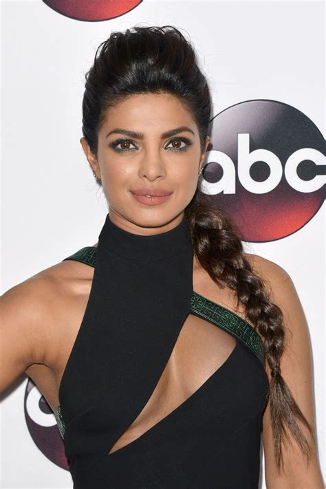 Priyanka Chopra Looks Stunning In A Black Revealing Dress As She