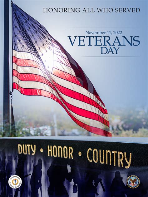Winning Design Selected In The 2022 Veterans Day Poster Contest