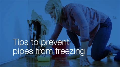 tips to prevent frozen pipes youtube