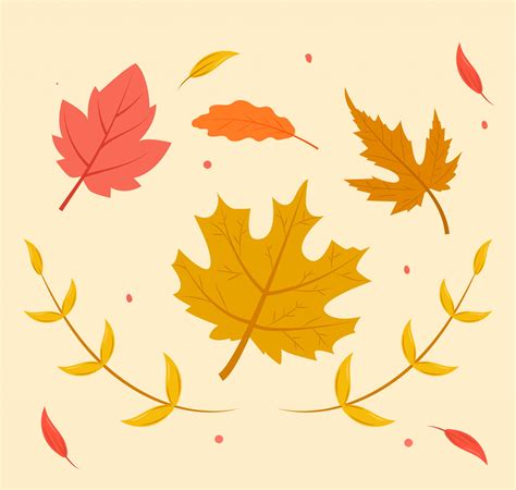 Autumn Leaves Vector Download Frebers