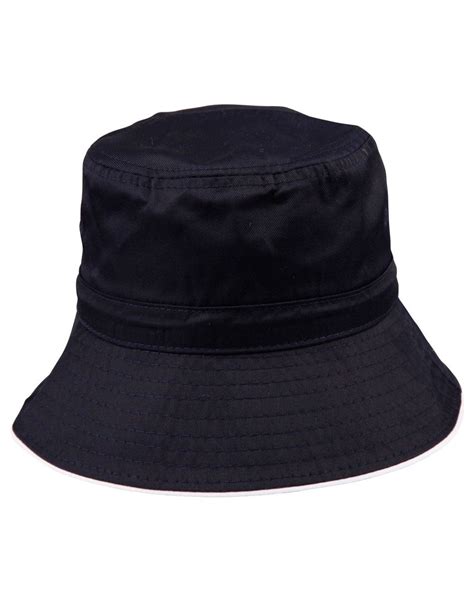 H1033 Sandwich Bucket Hat With Toggle Leaf Group