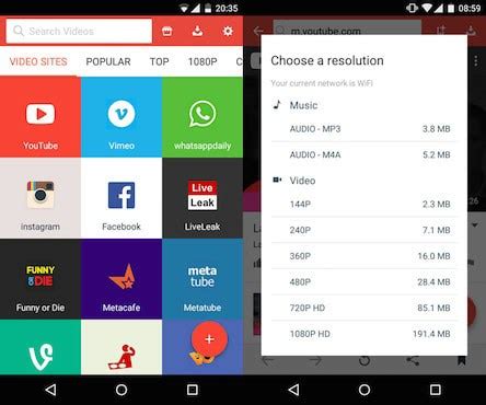 Videoder is the best youtube downloader for android with over 40 million users. Top 10 Best YouTube Video Downloader Apps for Android 2018