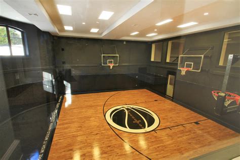 Residential Indoor Indoor Basketball Court Sportprosusa