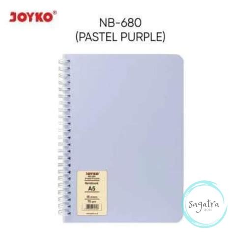 Jual Notebook Joyko A5 Nb 680 Pastel Purple Shopee Indonesia