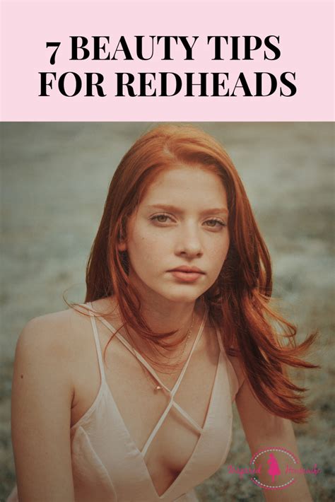 7 Beauty Tips For Redheads Redhead Makeup Beauty Hacks Redheads