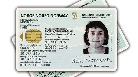 Dette må du ha med. Elektronisk ID på nasjonalt ID-kort - regjeringen.no