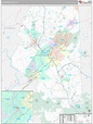Lackawanna County, PA Wall Map Premium Style by MarketMAPS - MapSales