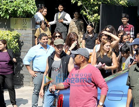 hrithik roshan and sussanne roshan snapped post lunch party for hridaan s birthday at joss