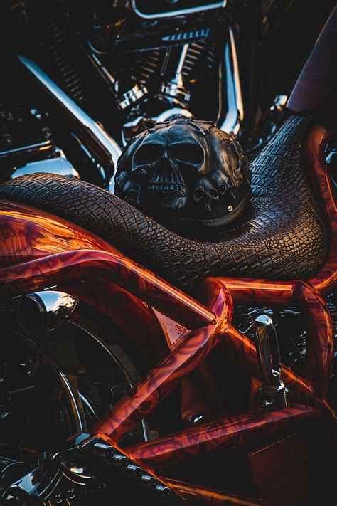 Bike Helmet Motorcycle Skulls HD Phone Wallpaper Peakpx
