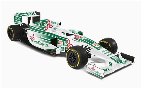 The livery's colours can also be edited in the customisation screen. Livery-A-Day: CoSeed F1 - ESBG Design