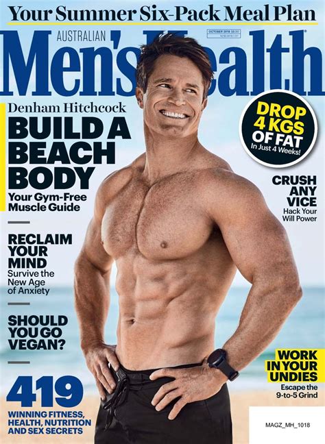 Mens Health Australia October 2018 Magazine Get Your Digital Subscription