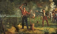 Battle Of Gonzales Painting at PaintingValley.com | Explore collection ...