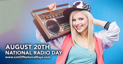 National Radio Day List Of National Days