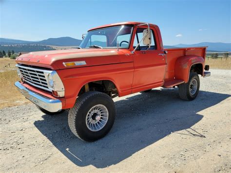 63k Original Miles 1969 Ford F250 Stepside Highboy Barn Finds