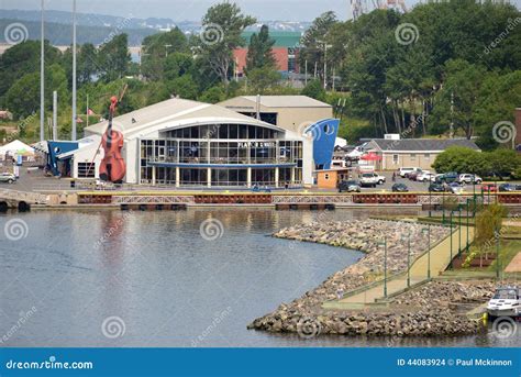 Joan Harriss Cruise Pavilion Sydney Nova Scotia Editorial Stock Image