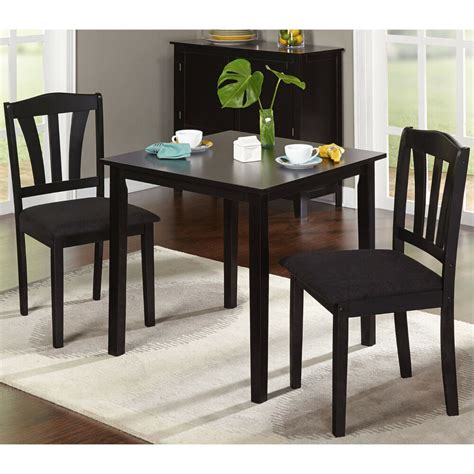 To start decorating your square kitchen table, decide on a focal point. Small 3 Piece Dining Set Table And Chairs Kitchen ...