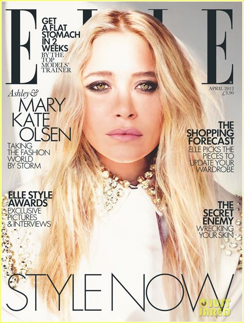 Mary Kate And Ashley Olsen Cover Elle Uk April 2012 Photo 2636569