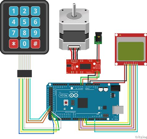 Diy Electronic Miter Box Control A Stepper Motor With A Keypad