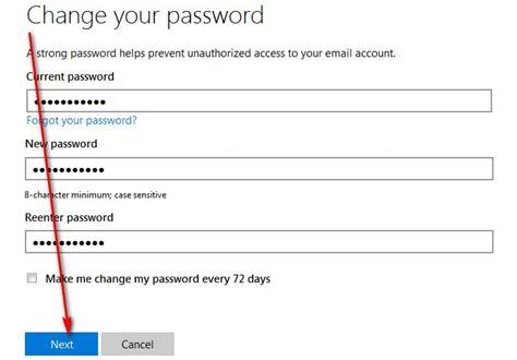 How To Change Your Hotmail Password How To Create Accounts