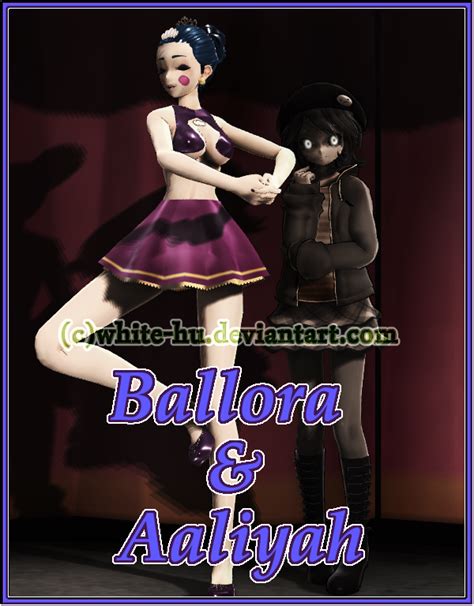 Fnaf Sl Ballora And Her Ghost Aaliyah By White Hu On Deviantart