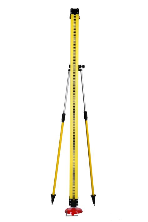13kg Telescopic Levelling Staff 78mm Survey Staff Bipods Stands Survey