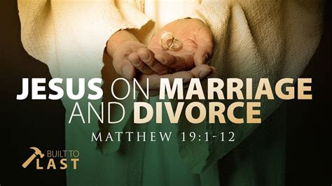 Jesus On Marriage And Divorce Pastor Jeff Schreve Youtube