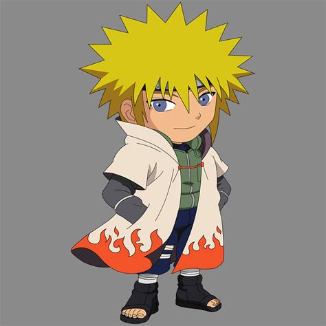 Naruto Chibi Minato Namikaze Digital Art By Victoria Carroll Fine Art