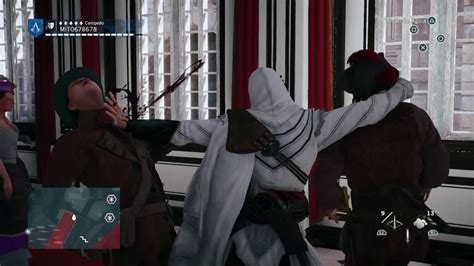 Assassin S Creed Unity Stealth Kills With Ezio Outfit YouTube