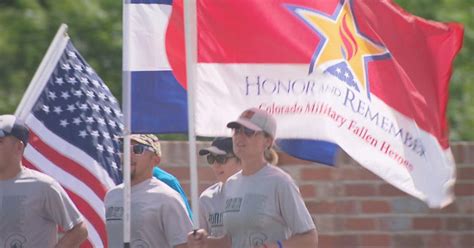 Run For The Fallen Group Runs 100 Miles To Honor Colorados Fallen