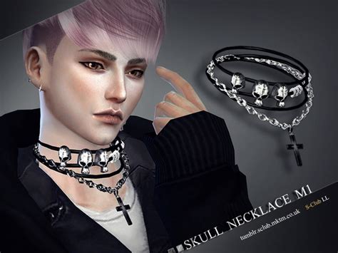Necklace M01 By S Club Ll At Tsr Sims 4 Updates