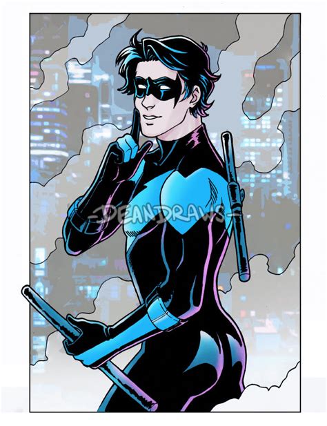 Commission Nightwing Right Of Passage By Deangrayson On Deviantart