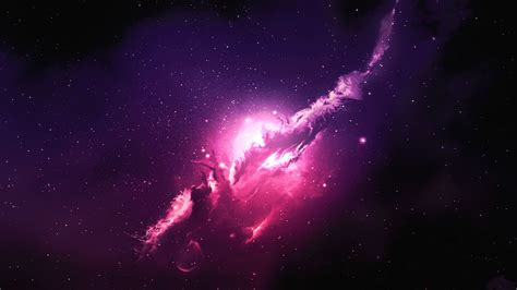 Pink And Purple Galaxy Wallpapers On Wallpaperdog