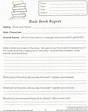 5Th Grade Book Report Template Book Report ( Thoughtco) This Article ...
