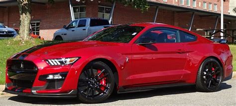 Rapid Red 2021 Ford Mustang Shelby Gt 500 Fastback