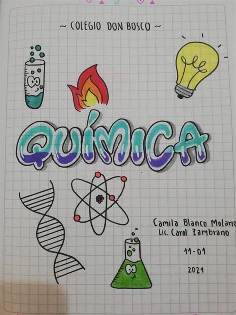 Top 63 Imagen Dibujos Portadas De Quimica Vn