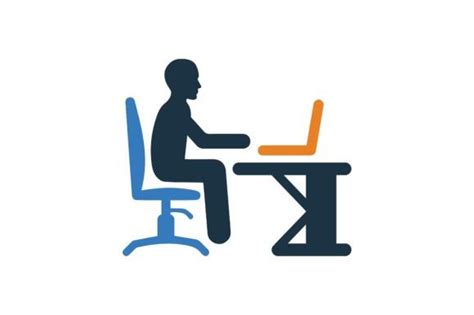 Desk Work Busy Working Icon Graphic By Dhimubs124s · Creative Fabrica