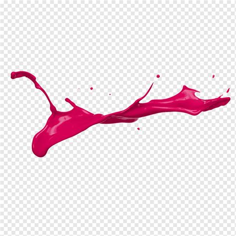 Líquido Rosa Pintura Splash água Espirrando Criativo Pintura Em