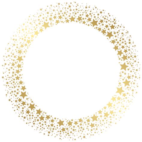 Black Gold Luxury Lantern Gold Glitter Stars Border Download Png Image