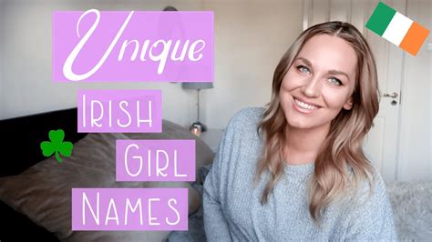 Unique Irish Girl Names With Pronunciation Youtube