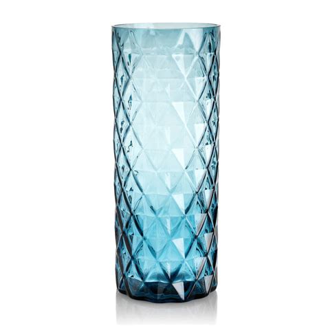 Diamond Cut Glass Vase By Within Home
