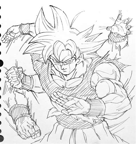 Download for free black and white goku #954751, download othes easy goku ultra instinct drawing for free. Goku Mastered Ultra Instinct | Disegni