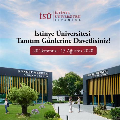 İstinye üniversitesi iş dünyasının tam kalbinde yer alan vadi kampüsü ile büyüyor. Tanıtım Günleri | İstinye Üniversitesi