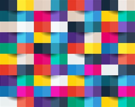 Premium Vector Pixel Colorful Abstract Background