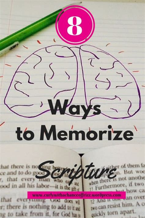 8 Ways To Memorize Scripture Have Trouble Memorizing Bible Verses