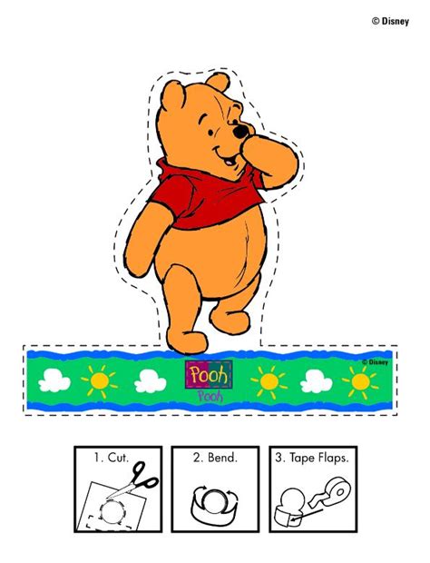 Kids N Crafts Paper Dolls Winnie The Pooh