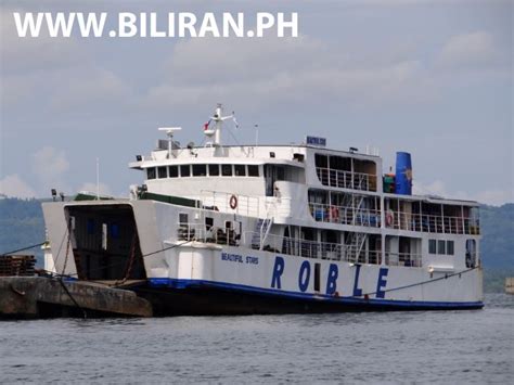 Roble Shipping Cebu To Naval Biliran How To Get There Biliran