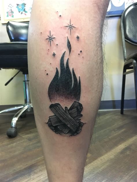 Cool Campfire Tattoo By Julia At West Coast Tattoo In Las Vegas Rtattoos