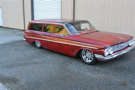 Fresh Build 1961 Chevrolet Chevy Parkwood Station Wagon Hot Rod For Sale