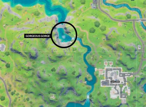 Where Is Gorgeous Gorge In Fortnite Season 3 Pro Game Guides