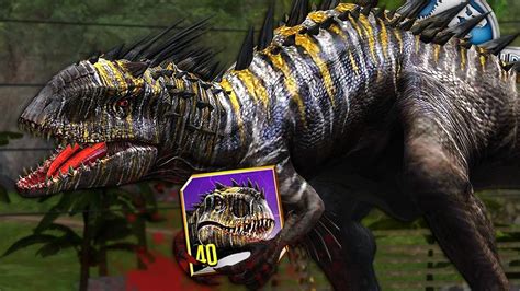 Jurassic world indominus rex guide. jurassic world the game (indominus rex gen 2 level 40 ...
